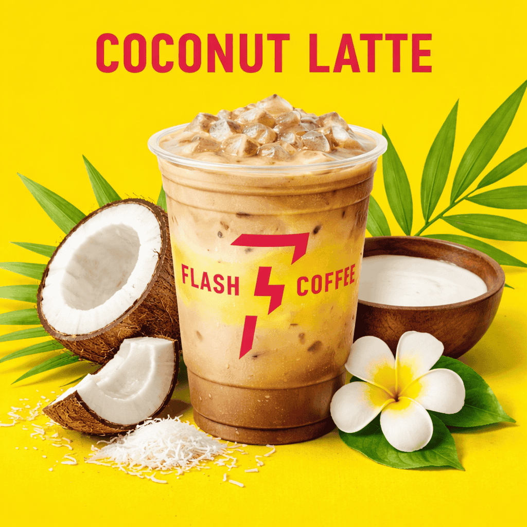 Coconut Latte Flash Coffee